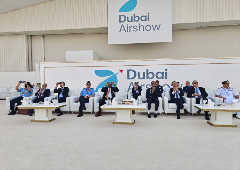 दुबई एयर शो 2025 (तस्वीर क्रेडिट@SethSanjayMP)