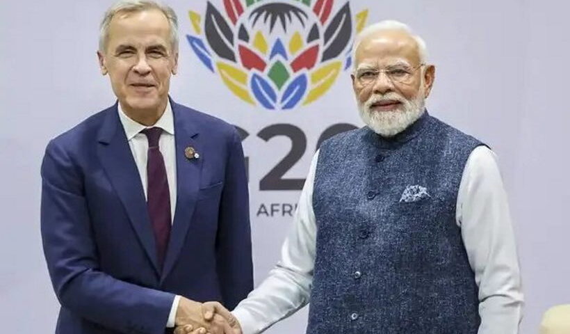 जी20 समिट में मोदी–कार्नी मुलाकात (तस्वीर क्रेडिट@Indianinfoguide)