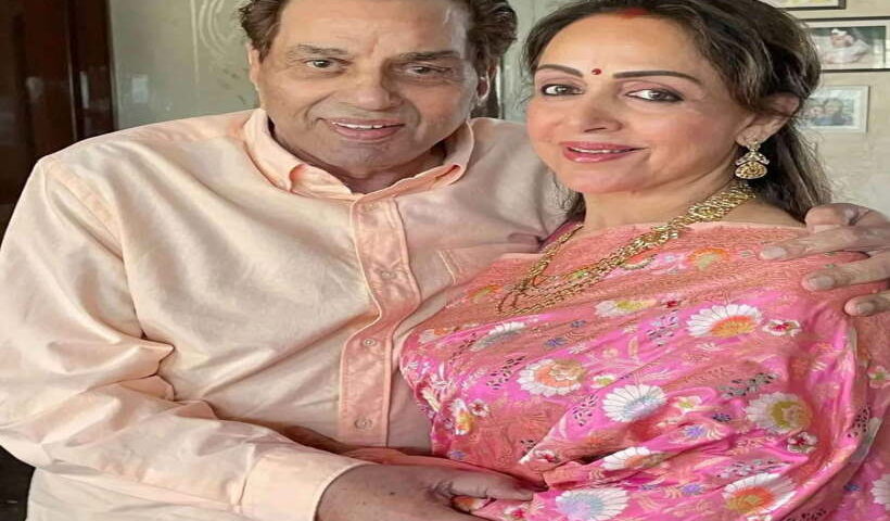 धर्मेंद्र और हेमा मालिनी (तस्वीर क्रेडिट@_vatsalasingh)