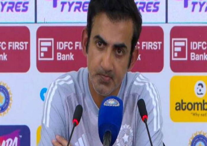 टीम इंडिया के हेड कोच गौतम गंभीर (तस्वीर क्रेडिट@JaikyYadav16)