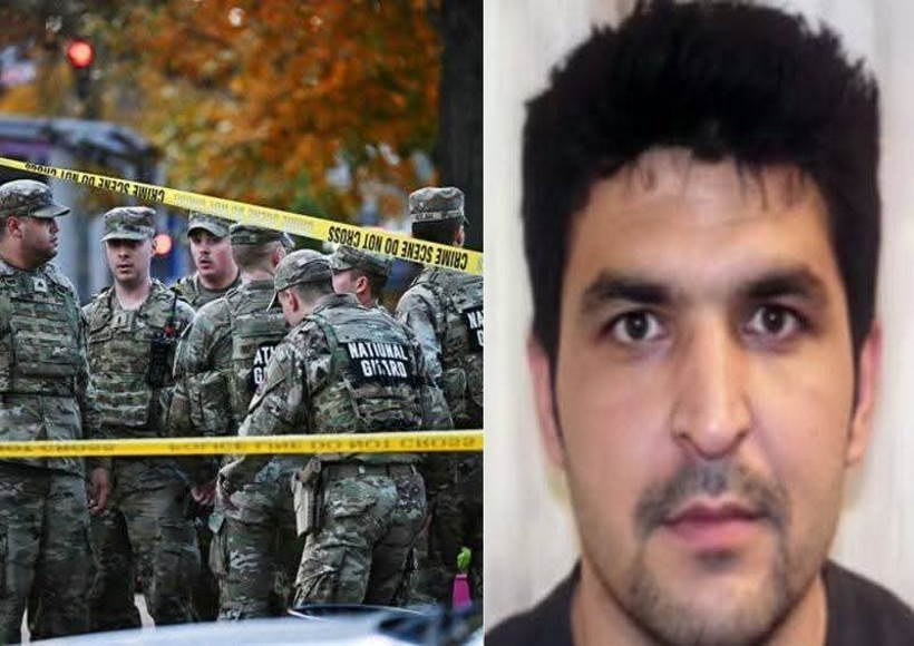व्हाइट हाउस के पास गोलीबारी का आरोपी अफगान नागरिक शूटर गिरफ्तार (तस्वीर क्रेडिट@jpsin1)
