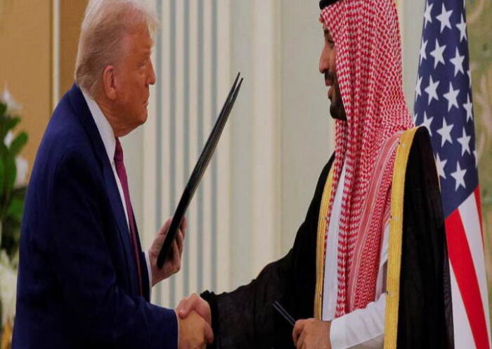 सऊदी क्राउन प्रिंस एमबीएस का ऐतिहासिक अमेरिकी दौरा(तस्वीर क्रेडिट@Mylovanov)