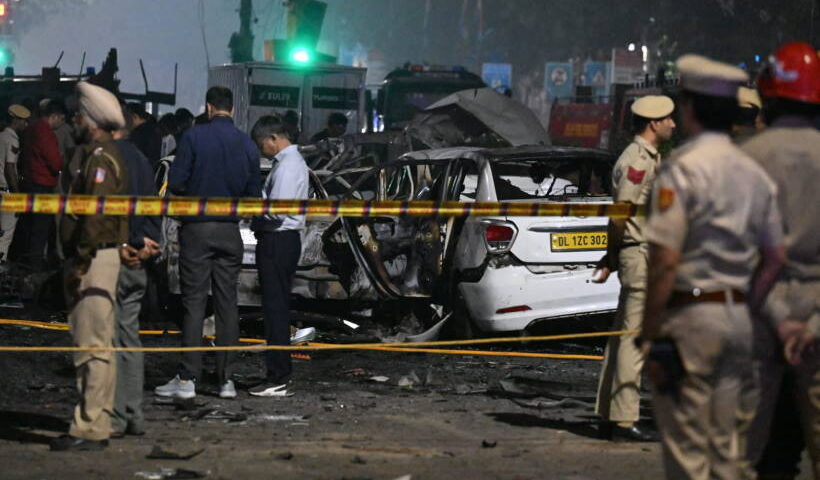 दिल्ली लाल किला ब्लास्ट (तस्वीर क्रेडिट@DipikaPS)