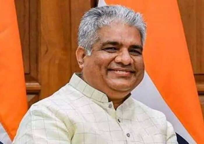 केंद्रीय पर्यावरण,वन एवं जलवायु परिवर्तन मंत्री भूपेंद्र यादव (तस्वीर क्रेडिट@DeepakT06147756)