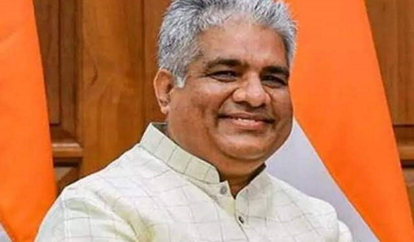 केंद्रीय पर्यावरण,वन एवं जलवायु परिवर्तन मंत्री भूपेंद्र यादव (तस्वीर क्रेडिट@DeepakT06147756)