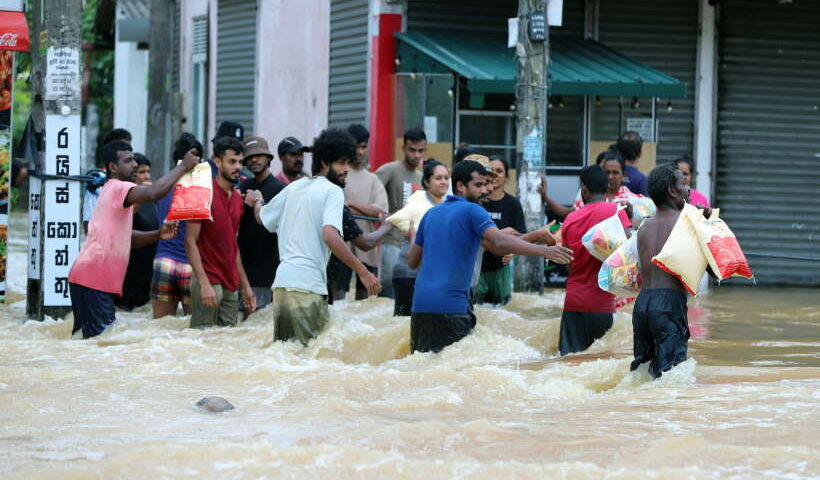 चक्रवात ‘दित्वाह’ से श्रीलंका में भीषण तबाही (तस्वीर क्रेडिट@AIRNewsHindi)