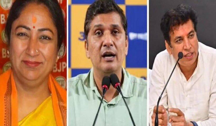 दिल्ली एमसीडी उपचुनाव में भाजपा 7 पर जीती,आप की 3 और कांग्रेस की एक सीट बढ़ी (तस्वीर क्रेडिट@savedemocracyI)