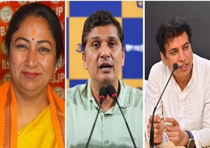 दिल्ली एमसीडी उपचुनाव में भाजपा 7 पर जीती,आप की 3 और कांग्रेस की एक सीट बढ़ी (तस्वीर क्रेडिट@savedemocracyI)