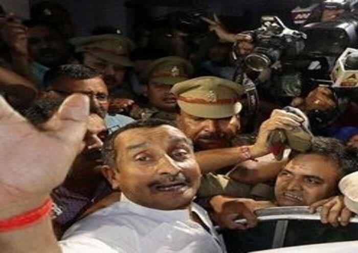 उन्नाव रेप केस में कुलदीप सिंह सेंगर को बड़ी राहत (तस्वीर क्रेडिट@BhanuNand)