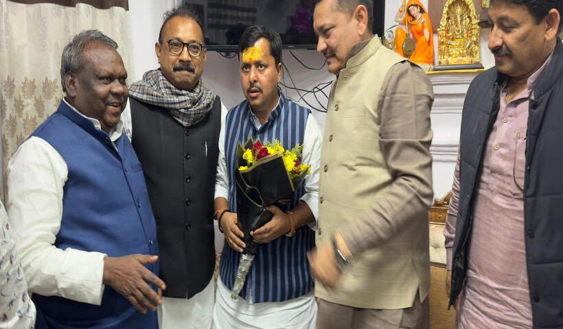 नितिन नबीन भाजपा के कार्यकारी अध्यक्ष बने (तस्वीर क्रेडिट@AshokChoudhaary)