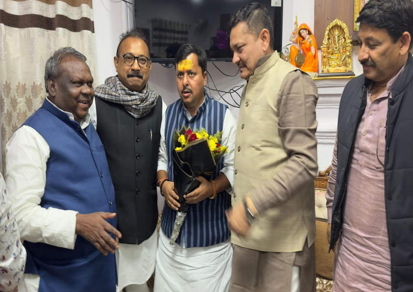 नितिन नबीन भाजपा के कार्यकारी अध्यक्ष बने (तस्वीर क्रेडिट@AshokChoudhaary)