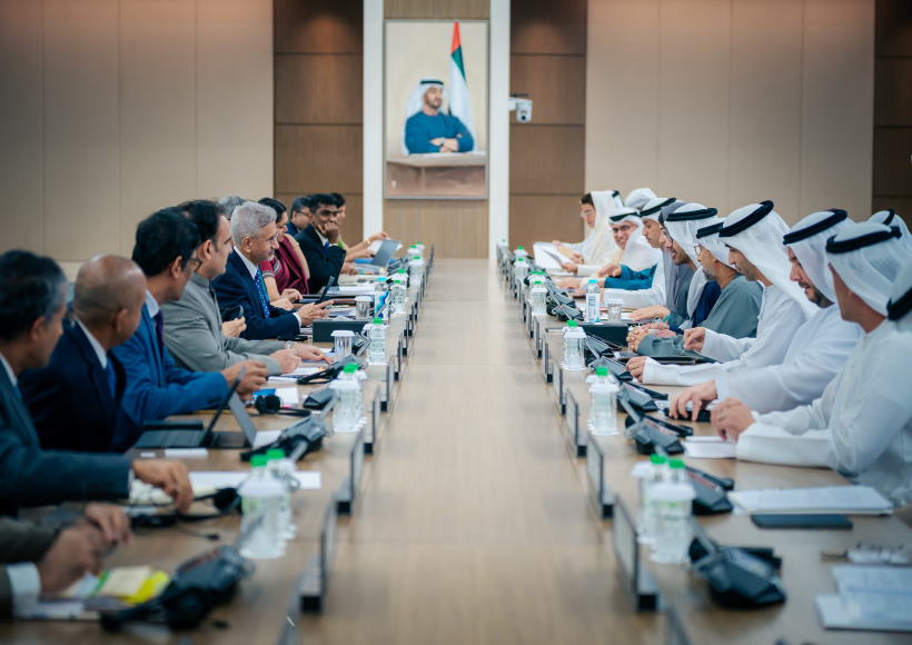 अबू धाबी में जयशंकर–शेख अब्दुल्ला की उच्चस्तरीय वार्ता (तस्वीर क्रेडिट@OFMUAE)