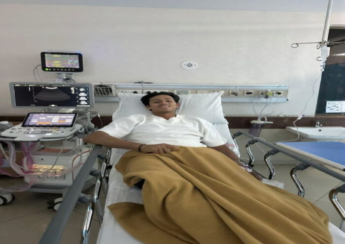 सैयद मुश्ताक अली ट्रॉफी के दौरान बीमार पड़े यशस्वी जायसवाल (तस्वीर क्रेडिट@ybj_fc)