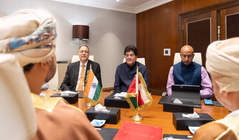भारत -ओमान प्रस्तावित फ्री-ट्रेड एग्रीमेंट (एफटीए) को लेकर बढ़ी उम्मीद (तस्वीर क्रेडिट@PiyushGoyal)