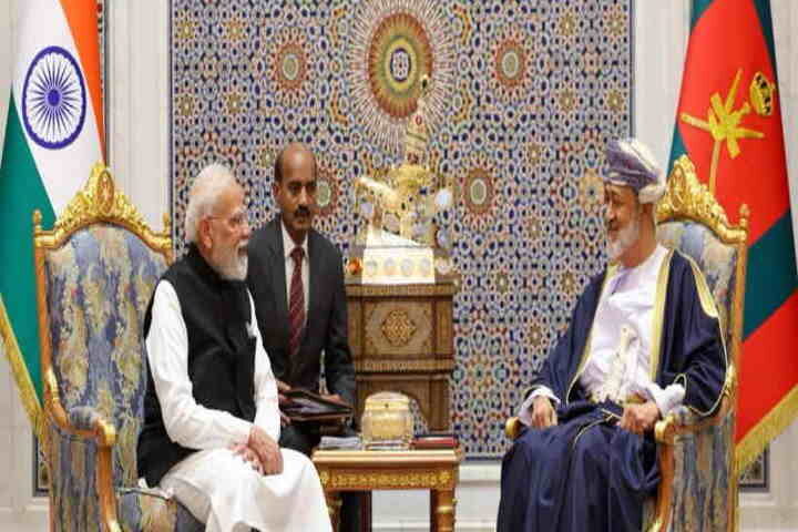 पीएम मोदी–सुल्तान हैथम की अहम बैठक (तस्वीर क्रेडिट@MyGovHindi)