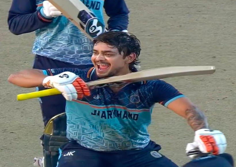 सैयद मुश्ताक अली ट्रॉफी में ईशान किशन का स्वर्णिम अध्याय (तस्वीर क्रेडिट@JaikyYadav16)