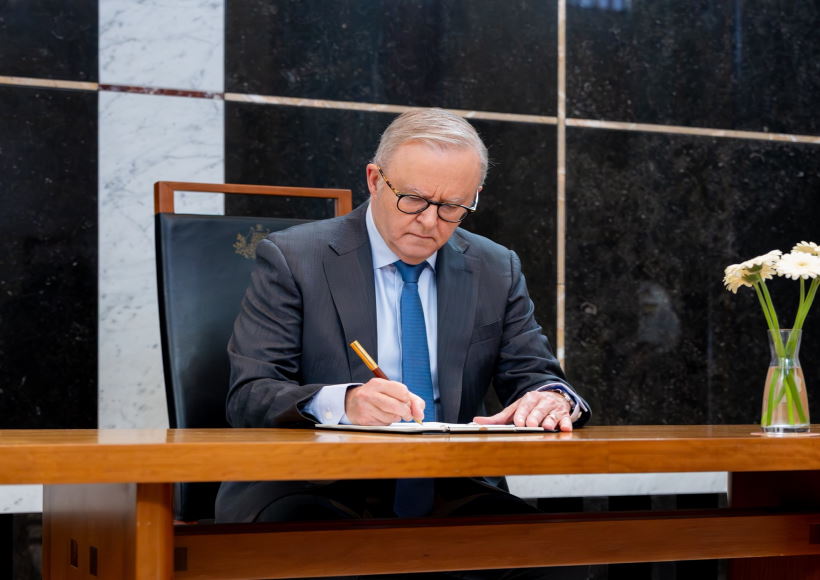 ऑस्ट्रेलिया के प्रधानमंत्री एंथनी अल्बनीज (तस्वीर क्रेडिट@AlboMP)