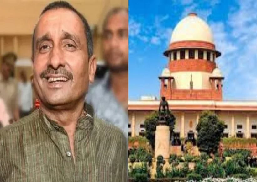 सुप्रीम कोर्ट ने कुलदीप सिंह सेंगर के जमानत पर लगाई रोक (तस्वीर क्रेडिट@OpIndia_in)