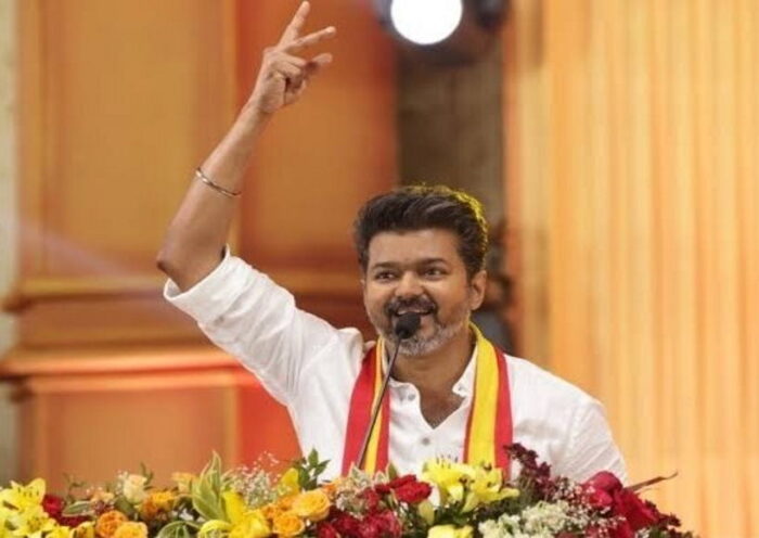 टीवीके नेता विजय (तस्वीर क्रेडिट@JaikyYadav16)