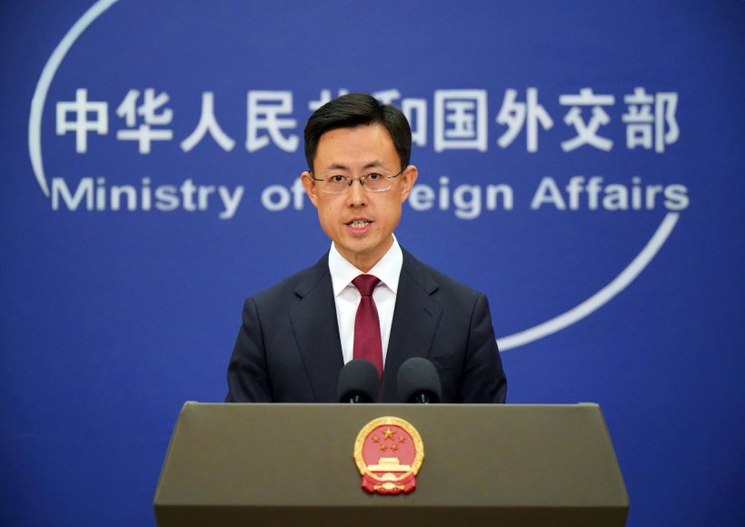 चीनी विदेश मंत्रालय के प्रवक्ता क्वो च्याखुन (तस्वीर क्रेडिट@shen_shiwei)