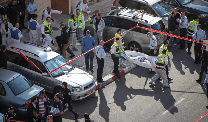 पश्चिमी यरुशलम में सिनेगॉग पर हमला