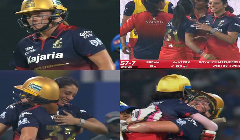 डब्ल्यूपीएल 2026 में नादिन डी क्लार्क की ऑलराउंड चमक से आरसीबी की विजयी शुरुआत (तस्वीर क्रेडिट@RaushanRRajput)
