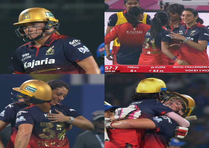 डब्ल्यूपीएल 2026 में नादिन डी क्लार्क की ऑलराउंड चमक से आरसीबी की विजयी शुरुआत (तस्वीर क्रेडिट@RaushanRRajput)