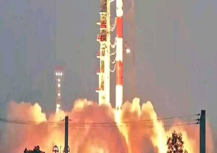 इसरो का पीएसएलवी-सी62 मिशन (तस्वीर क्रेडिट@SunilPtp)