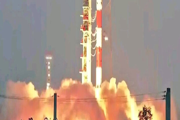 इसरो का पीएसएलवी-सी62 मिशन (तस्वीर क्रेडिट@SunilPtp)