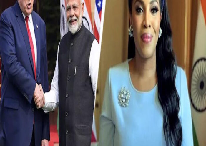 मैरी मिलबेन ने पीएम मोदी का समर्थन करते हुए ट्रंप से रुख बदलने का किया आग्रह (तस्वीर क्रेडिट@MaryMillben)