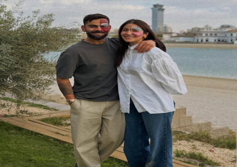 विराट कोहली और अनुष्का शर्मा (तस्वीर क्रेडिट@Rajiv1841)