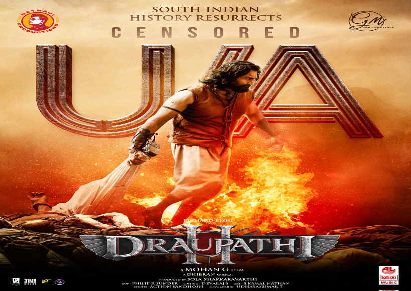 ‘द्रौपदी 2’ को सेंसर बोर्ड से मिला यू/ए सर्टिफिकेट (तस्वीर क्रेडिट@mohandreamer)