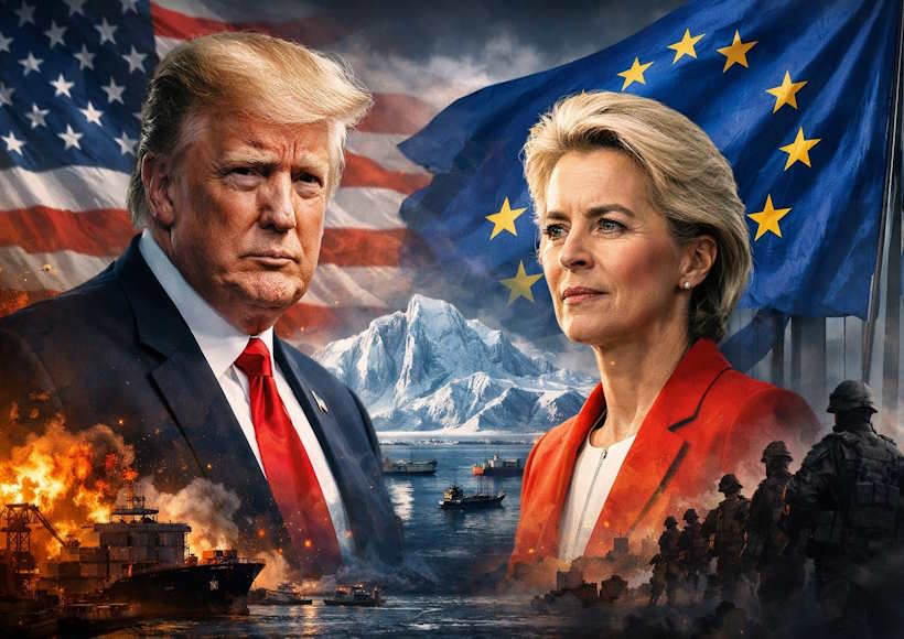 यूरोपीय संघ अमेरिका पर 93 अरब यूरो तक शुल्क लगाने पर कर रहा विचार (तस्वीर क्रेडिट@NumbersMatterHQ)