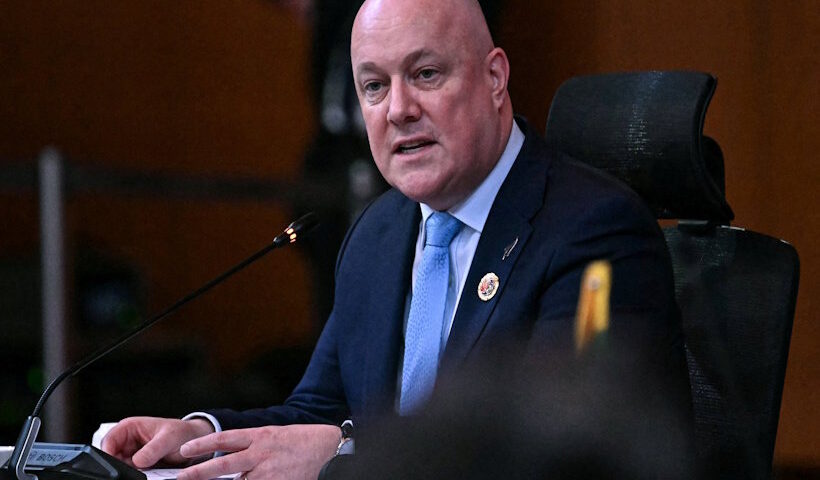 न्यूजीलैंड के प्रधानमंत्री क्रिस्टोफर लक्सन (तस्वीर क्रेडिट@sajjadkazmi946)