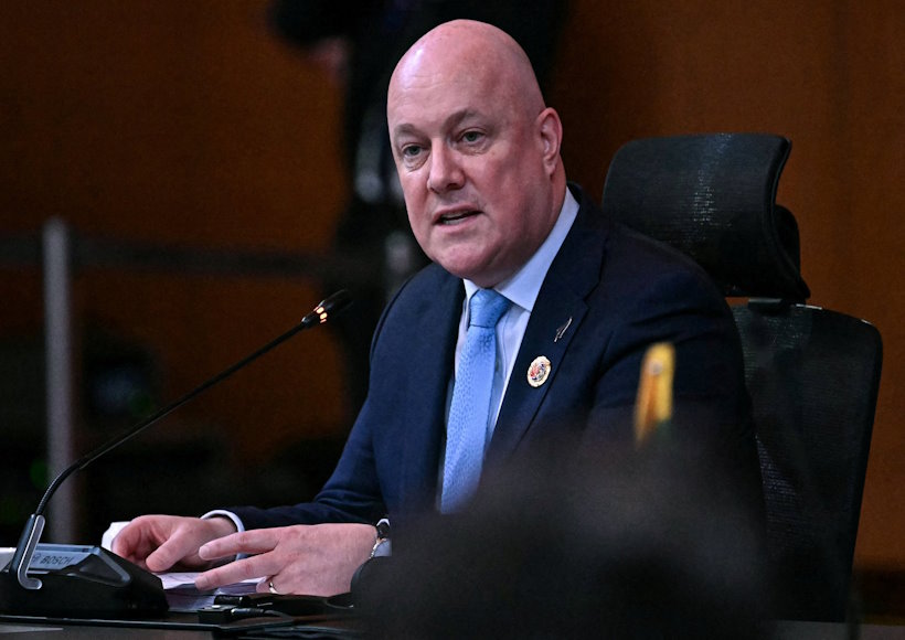 न्यूजीलैंड के प्रधानमंत्री क्रिस्टोफर लक्सन (तस्वीर क्रेडिट@sajjadkazmi946)