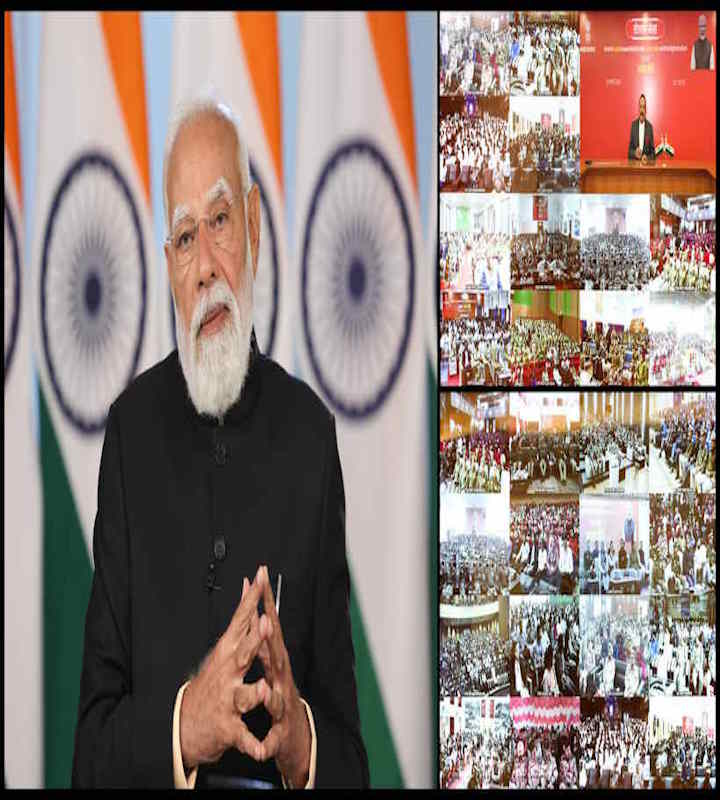 18वें रोजगार मेले में पीएम मोदी ने 61 हजार से अधिक युवाओं को सौंपे नियुक्ति पत्र (तस्वीर क्रेडिट@DrJitendraSingh)