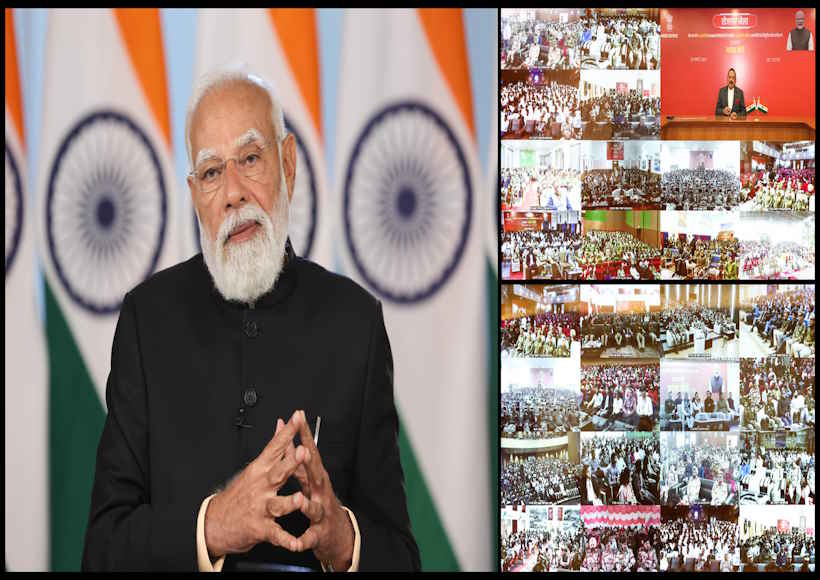 18वें रोजगार मेले में पीएम मोदी ने 61 हजार से अधिक युवाओं को सौंपे नियुक्ति पत्र (तस्वीर क्रेडिट@DrJitendraSingh)