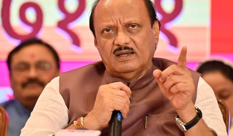 महाराष्ट्र के उपमुख्यमंत्री अजित पवार (तस्वीर क्रेडिट@LSinghShekhawat)