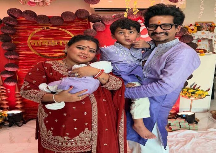 कॉमेडियन भारती सिंह ने बेटे का नाम ‘यशवीर’ रखा (तस्वीर क्रेडिट@FilmyGlamour)