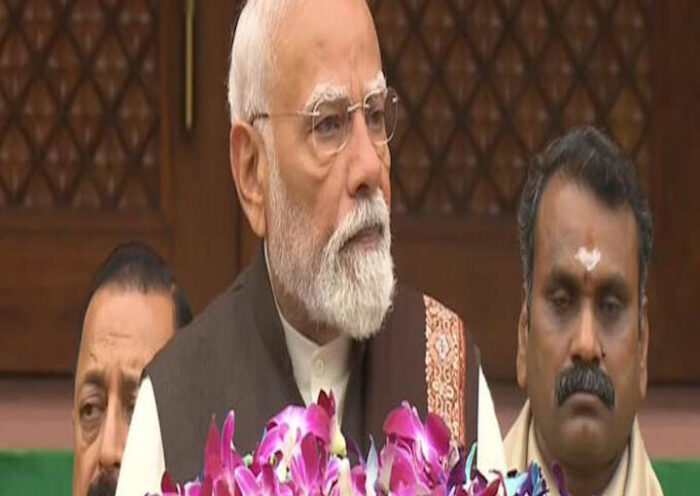 प्रधानमंत्री नरेंद्र मोदी (तस्वीर क्रेडिट@BJP4Rajasthan)