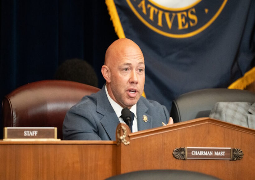 हाउस फॉरेन अफेयर्स कमेटी के अध्यक्ष ब्रायन मास्ट (तस्वीर क्रेडिट@guyongzhe060)