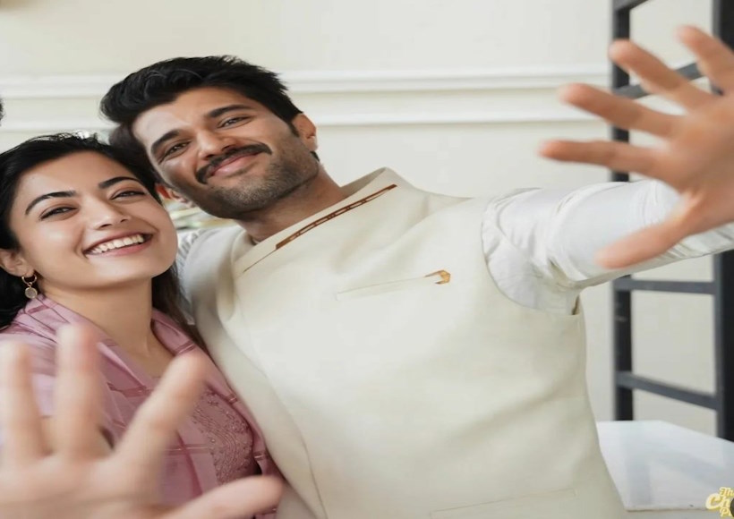 विजय देवरकोंडा और रश्मिका मंदाना (तस्वीर क्रेडिट@KollyCensor)