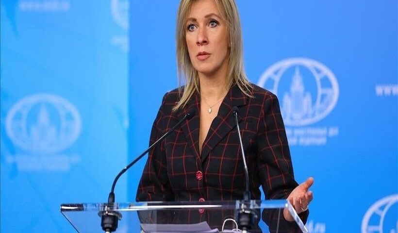 रूसी विदेश मंत्रालय की प्रवक्ता मारिया जखारोवा (तस्वीर क्रेडिट@_MariaZakharova)