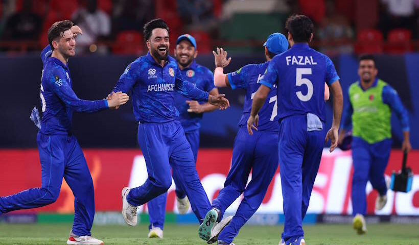 मोहम्मद नबी की घातक गेंदबाजी से अफगानिस्तान की दमदार जीत (तस्वीर क्रेडिट@SriniMaama16)