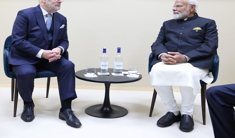 एस्टोनिया के राष्ट्रपति अलार कारिस और प्रधानमंत्री नरेंद्र मोदी (तस्वीर क्रेडिट@narendramodi)