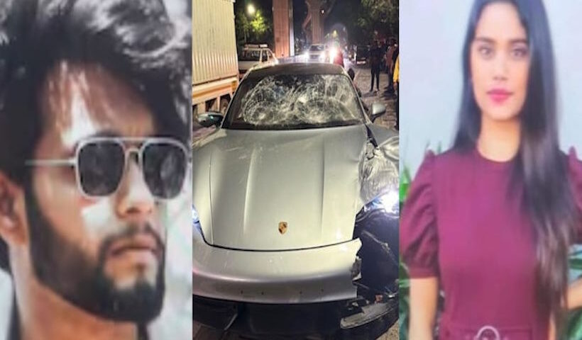 पुणे पोर्शे हिट-एंड-रन मामला (तस्वीर क्रेडिट@AlokSinghSays)