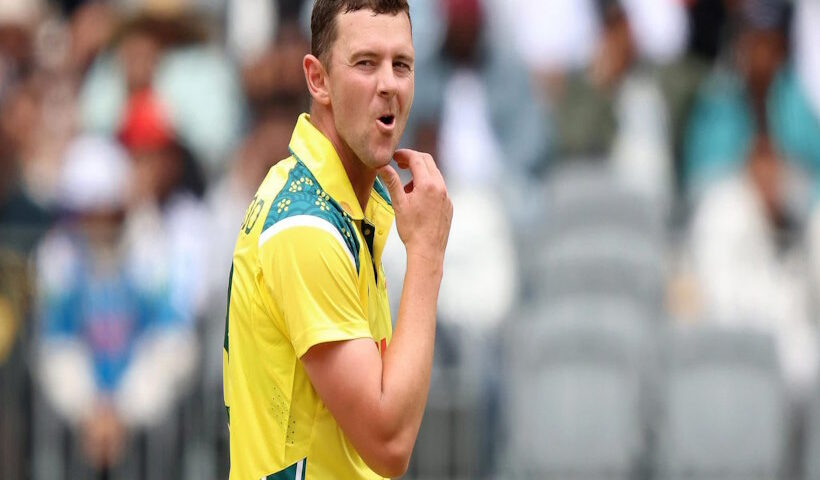 जोश हेजलवुड (तस्वीर क्रेडिट@arun__dadhich)