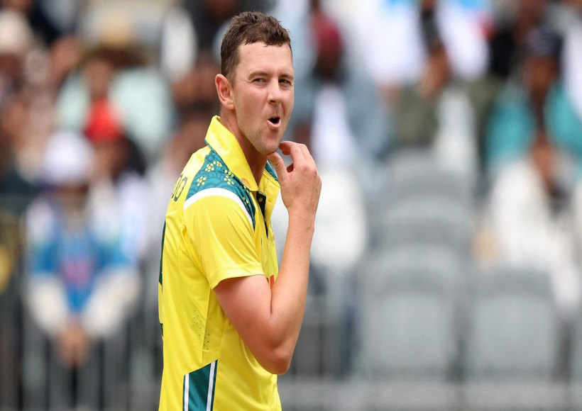 जोश हेजलवुड (तस्वीर क्रेडिट@arun__dadhich)