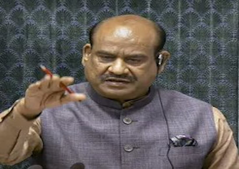 लोकसभा अध्यक्ष ओम बिरला (तस्वीर क्रेडिट@judgemanoj_)