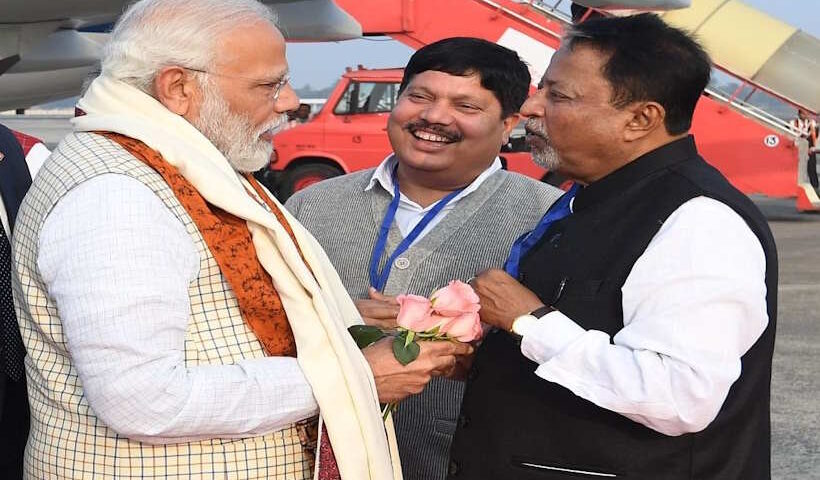 प्रधानमंत्री मोदी ने पूर्व केंद्रीय मंत्री मुकुल रॉय के निधन पर जताया शोक (तस्वीर क्रेडिट@narendramodi)